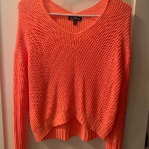 Hot Pink Hi Lo Sweater